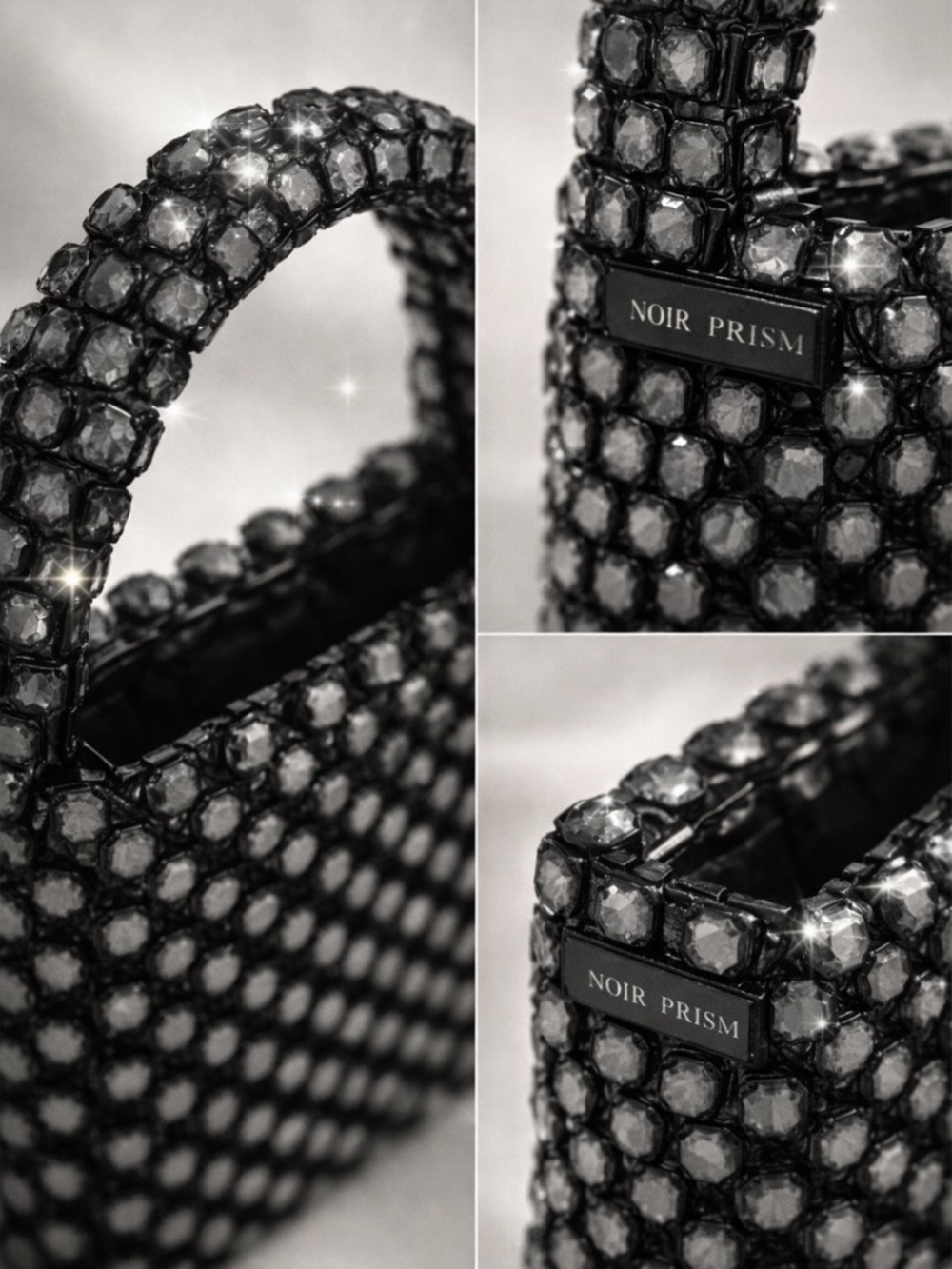 Gray Beaded Handbag - Picture 3 of 3